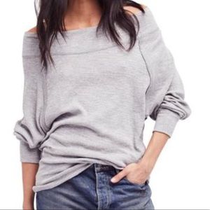 Free People Palisades Off The Shoulder Thermal M